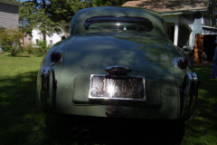 Jaguar XK120 Coupe Green 1953 Rear View