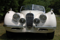 Jaguar XK 120 Roadster White 1954 Front View