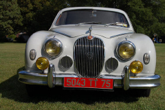 Jaguar Mark 1 Saloon Pearl Grey 1958 Front View