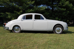 Jaguar Mark 1 Saloon Pearl Grey 1958 Passenger Side View