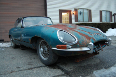 Jaguar XKE Series 1 Coupe Blue 1964