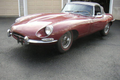 Jaguar Series 1.5 Roadster Burgundy 1968