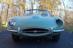 Jaguar XKE Series 1.5 Roadster Green 1968 Front View