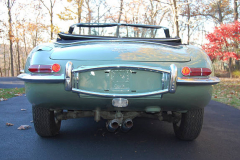 Jaguar XKE Series 1.5 Roadster Green 1968 Rear View