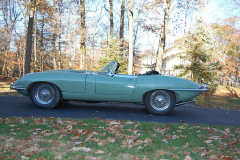 Jaguar XKE Series 1.5 Roadster Green 1968 Driver Side View