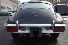 Jaguar XKE Series 2 2 Plus 2 Coupe Black 1969 Rear View