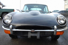 Jaguar XKE Series 2 2 Plus 2 Coupe Black 1969 Front View