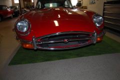 Jaguar XKE Series 2 Coupe Red 1969 Front View