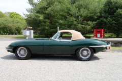 Jaguar XKE Series 2 Roadster Green 1969 Driver Side View