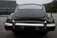 Jaguar XKE Series 2 Coupe 2 Plus 2 Green 1970 Rear View