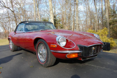 Jaguar XKE Series 3 Roadster Burgundy 1974