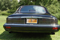 Jaguar XJS Coupe Black 1994 Rear View