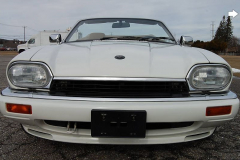 Jaguar XJS Convertible White 1995 Front View