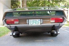 Lamborghini Espada Series 3 Luci Di Bosco 1973 Rear View