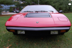 1975 Lamborghini Urraco Red Front View