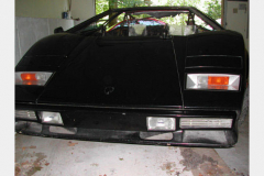 Lamborghini 1985 Countach Black Salvage