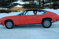 Lancia Fulvia Zagato Red 1973 Driver Side View