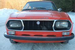 Lancia Fulvia Zagato Red 1973 Front View