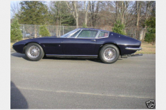 Maserati Ghibli Coupe Blue 1967 Driver Side View