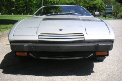 Maserati Khamsin Silver 1977 Front View