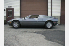 Maserati Bora Anthracite 1977 Drivers Side View