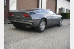 Maserati Bora Anthracite 1977 Passenger Side View