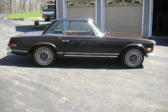 Mercedes Benz 1968 280 Sl 1968 Passenger Side View