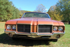 Oldsmobile Convertible Bittersweet 1971 Front View