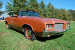 Oldsmobile Convertible Bittersweet 1971 Passenger Side View