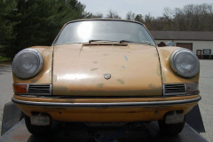 Porsche 911 Coupe Yellow 1965 Front View