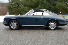 Porsche 911 Coupe Blue 1966 Driver Side View