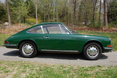 Porsche 912 Coupe Green 1966 Passenger Side View