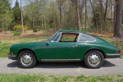 Porsche 912 Coupe Green 1966 Driver Side View