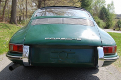 Porsche 912 Coupe Green 1966 Rear View