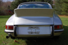 Porsche 911 L Coupe Silver 1968 Rear View