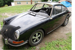 Porsche 912 Coupe Black 1968