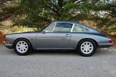 Porsche 912 Coupe Grey 1968 Driver Side View