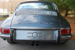 Porsche 912 Coupe Grey 1968 Rear View