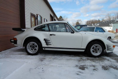 Porsche 911 Coupe Slant Nose V-8 White 1969 Passenger Side View