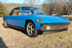 Porsche 914 6 Blue 1970