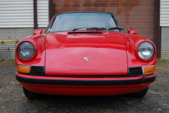 Porsche 911 T Targa Red 1971 Front View