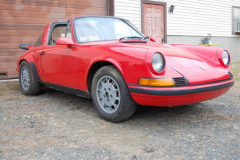 Porsche 911 T Targa Red 1971