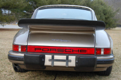 Porsche 911SC Weissach Coupe Platinum 1980 Rear View