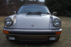 Porsche 911SC Weissach Coupe Platinum 1980 Front View