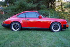 Porsche 911 SC Coupe Red 1982 Passenger Side View