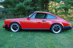 Porsche 911 SC Coupe Red 1982 Driver Side View