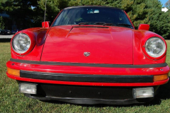 Porsche 911 SC Coupe Red 1982 Front View