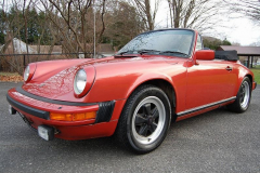 Porsche 911 SC Cab Convertible Kiln Red 1983