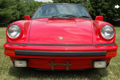 Porsche 911 SC Coupe Red 1983 Front View