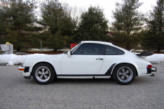 Porsche 911 SC Coupe White 1983 Driver Side View